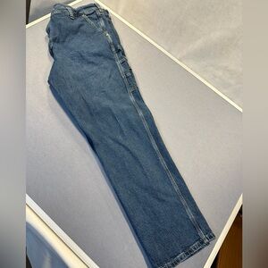 Lee Workwear Men's Classic Indigo Straight Carpenter Jeans size 44x32